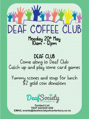 Deaf Community club May 01