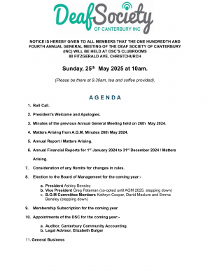 AGM Agenda 2025 1