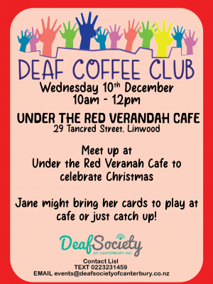 Deaf Community club DEC 01