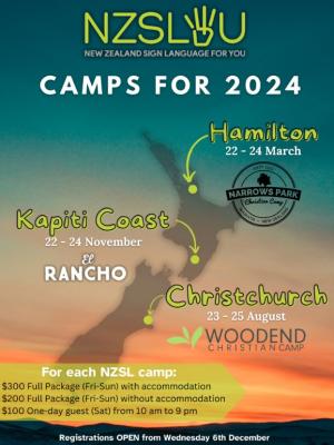 NZSL4U Camp 2024